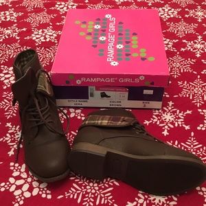 Rampage Girls boots (big kids size 3M)